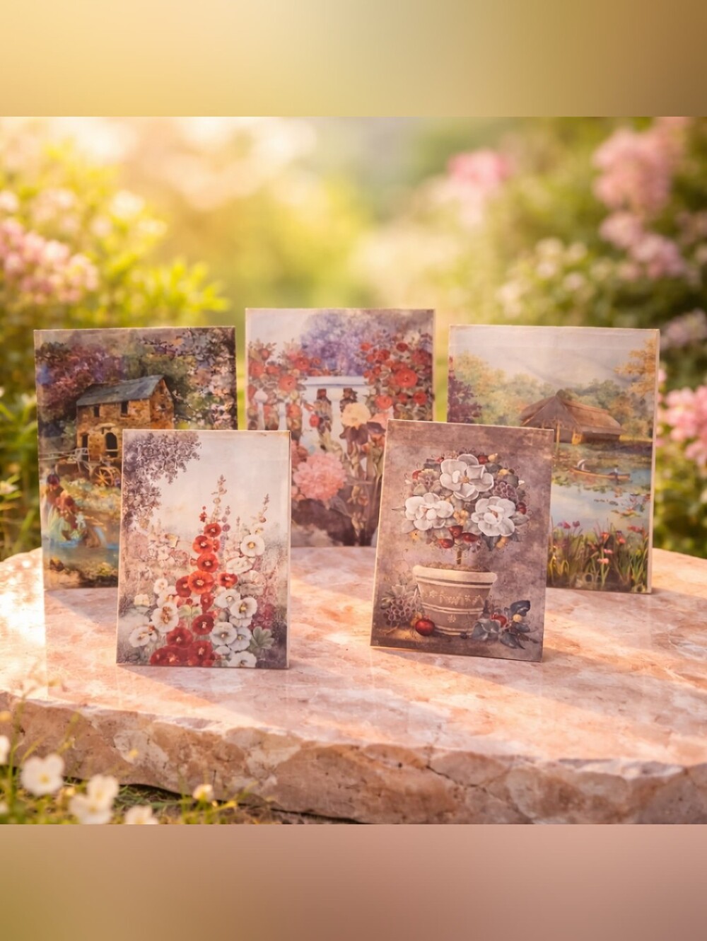 Glynda Turley Garden Flags Set of 5